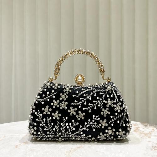 Polyester Clutch Tas meer kleuren naar keuze stuk