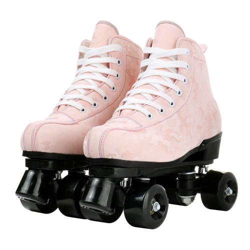 Artificial Fibre Roller Skates camouflage Pair