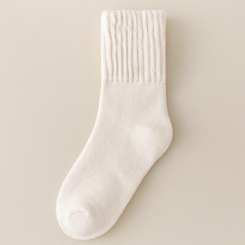 Polyester Women Floor Socks antifriction & thicken & anti-skidding & thermal Solid : Pair