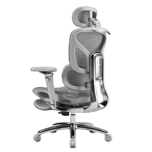 Mesh Fabric & Aluminium Alloy & Nylon Office Chair adjustable PC