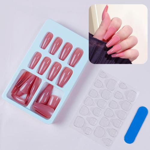 Acrílico Uñas postizas, Sólido, más colores para elegir, Conjunto