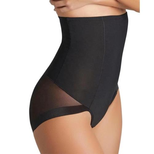 Polyamide High Waist Abdomen Drawing Panties, different size for choice & breathable, Solid, more colors for choice, PC