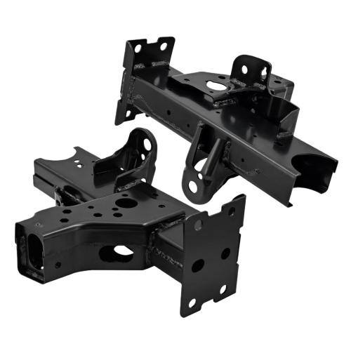 Metal Frame Rail Extension, black, Pair