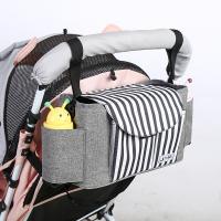 Pvc & Oxford Kinderwagen Hängetasche, Gedruckt, Gestreift, mehr Farben zur Auswahl,  Stück