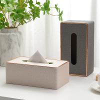 PU Leder Tissue-Box, Solide, mehr Farben zur Auswahl,  Stück