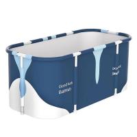 PVC double Foldable Bathtub thickening Pearl Cotton printed PC