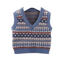 Coton Gilet pour enfants Tricoté plus de couleurs pour le choix pièce