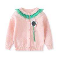 Acrylique Manteau de fille Tricoté plus de couleurs pour le choix pièce