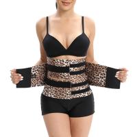 Poliestere Pas Cincher Leopard kus