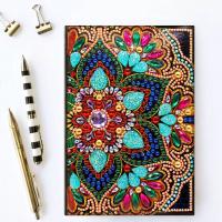 Resin Rhinestones Creative Notebook handmade PC