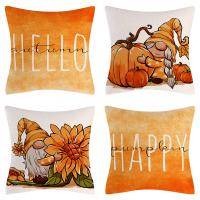 Linen Throw Pillow Covers without pillow inner printed PC