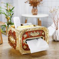 Plastic & Zinc Alloy Multifunction Tissue Box PC