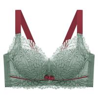 Polyester Soutien-gorge push-up Floral plus de couleurs pour le choix pièce