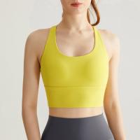 Polyamide & Spandex Sport Bra backless & skinny Solid PC