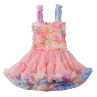 Polyester Robe d’une seule pièce de fille Patchwork plus de couleurs pour le choix pièce