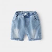 Denim Jongen Capri Broek Solide meer kleuren naar keuze stuk