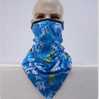 Viskose Gesichtsschilde Bandana, Gedruckt, unterschiedliche Farbe und Muster für die Wahl,  Stück