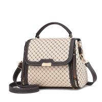 PU Leather Easy Matching Handbag durable & large capacity & attached with hanging strap PC