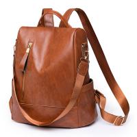 PU Leather Easy Matching Backpack large capacity & hardwearing PC