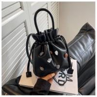 PU Leather Easy Matching Handbag attached with hanging strap PC