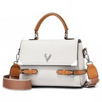 PU Leather hard-surface & Easy Matching Handbag large capacity & attached with hanging strap Solid PC