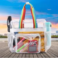 PVC Handbag large capacity & waterproof & transparent PC