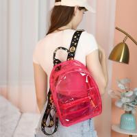 PVC Backpack waterproof & transparent star pattern PC