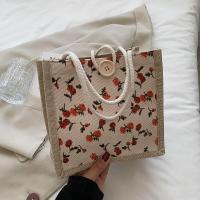 Canvas Box Bag Handbag hardwearing floral PC