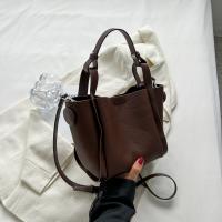 PU Leather With Coin Purse Handbag soft surface & attached with hanging strap PC