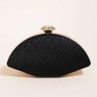 Polyester Easy Matching Clutch Bag with chain & with rhinestone PC