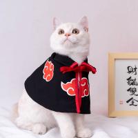 Polyester Vêtements pour chats de compagnie Noir pièce