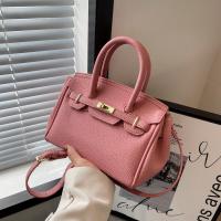 PU Leather Handbag soft surface & attached with hanging strap PC