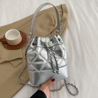 PU Leather Bucket Bag Handbag soft surface & attached with hanging strap PC