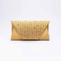 Polyester Envelope & Easy Matching Clutch Bag with chain & with rhinestone PC