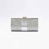 Polyester Easy Matching Clutch Bag with chain & with rhinestone PC