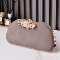 PU Leather Easy Matching Clutch Bag with chain & with rhinestone PC