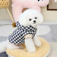 Polyester Vêtements pour chiens de compagnie Plaid plus de couleurs pour le choix pièce