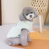 Peluche Vêtements pour chiens de compagnie plus de couleurs pour le choix pièce