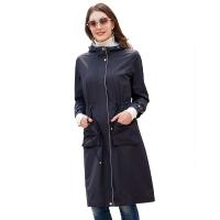 Poliéster Mujer Trench Coat, más colores para elegir,  trozo