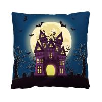 Plush Pillow Case Halloween Design & durable printed PC