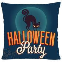 Plush Pillow Case Halloween Design & durable printed PC