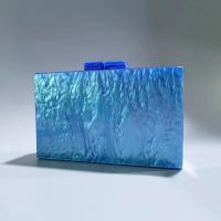 Acrylic hard-surface & Easy Matching Clutch Bag with chain PC