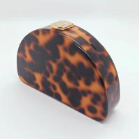 Acrylic hard-surface & Easy Matching Clutch Bag with chain PC