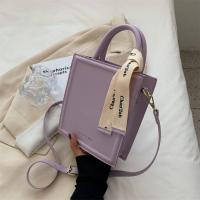 PU Leather Handbag soft surface & attached with hanging strap PC