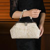 Polyester Box Bag Handbag Solid beige PC