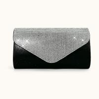 PU Leder & Polyester Clutch Bag, mehr Farben zur Auswahl,  Stück