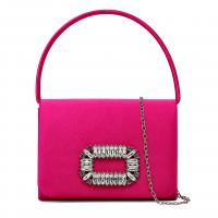 Silk Easy Matching Clutch Bag with rhinestone PC