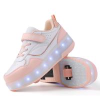 PU Cuir Chaussures de sport pour femmes plus de couleurs pour le choix Paire