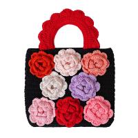 Polyester Sac Floral Noir pièce