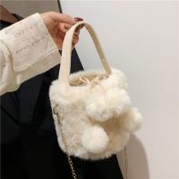 Plush Easy Matching Handbag with chain & Cute PC